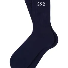 Носки в рубчик с логотипом