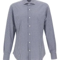 Клетчатая рубашка с длинными рукавами