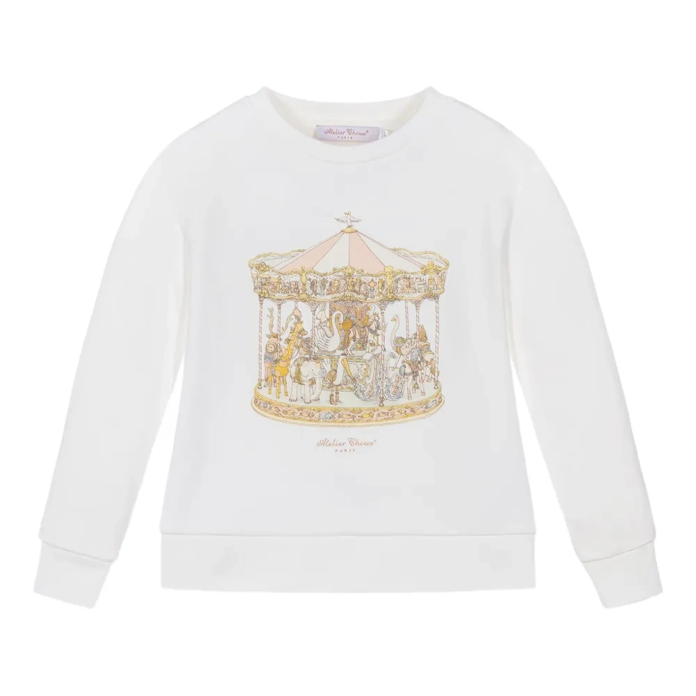 Толстовка с графичным принтом