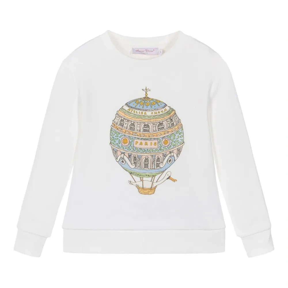 Толстовка с графичным принтом