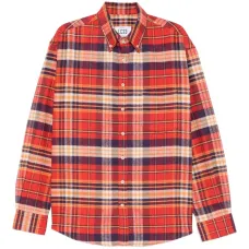 Клетчатая рубашка с карманом