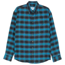 Клетчатая рубашка на пуговицах