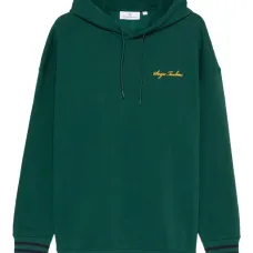 Худи в рубчик с логотипом