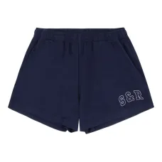 Шорты с вышивкой и эластичным поясом Шорты с вышивкой и эластичным поясом