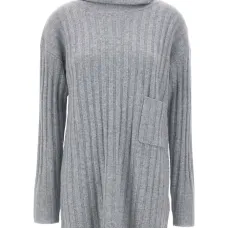 Платье мини с высоким воротником Платье мини с высоким воротником