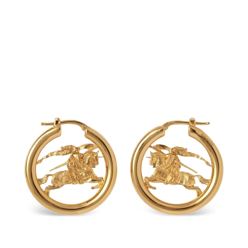 Серьги-кольца Equestrian Knight