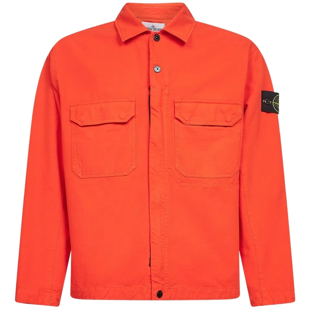 Рубашка с нашивкой-логотипом