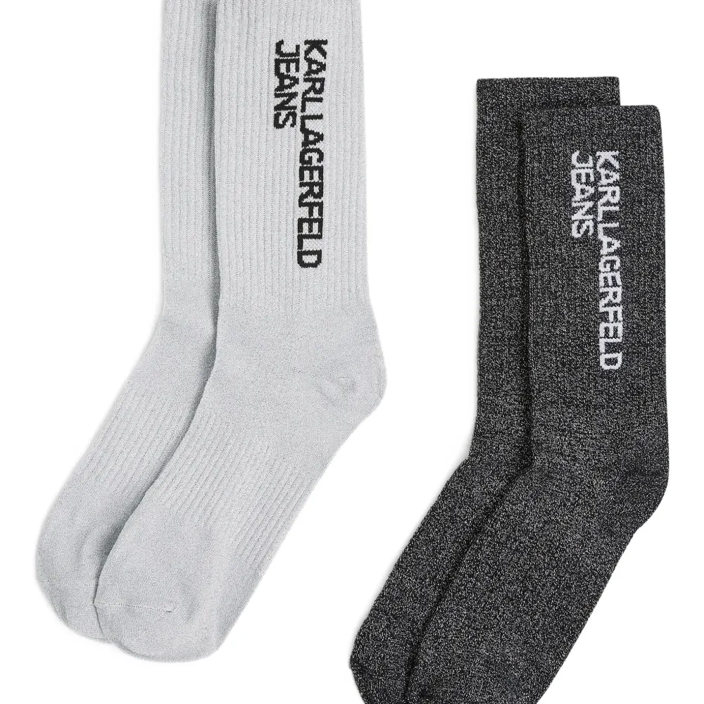 Комплект из двух пар носков с логотипом