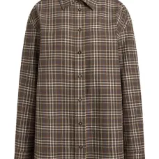 Фланелевая рубашка в клетку