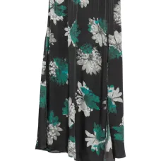 Юбка Sobat с разрезом и цветочным принтом