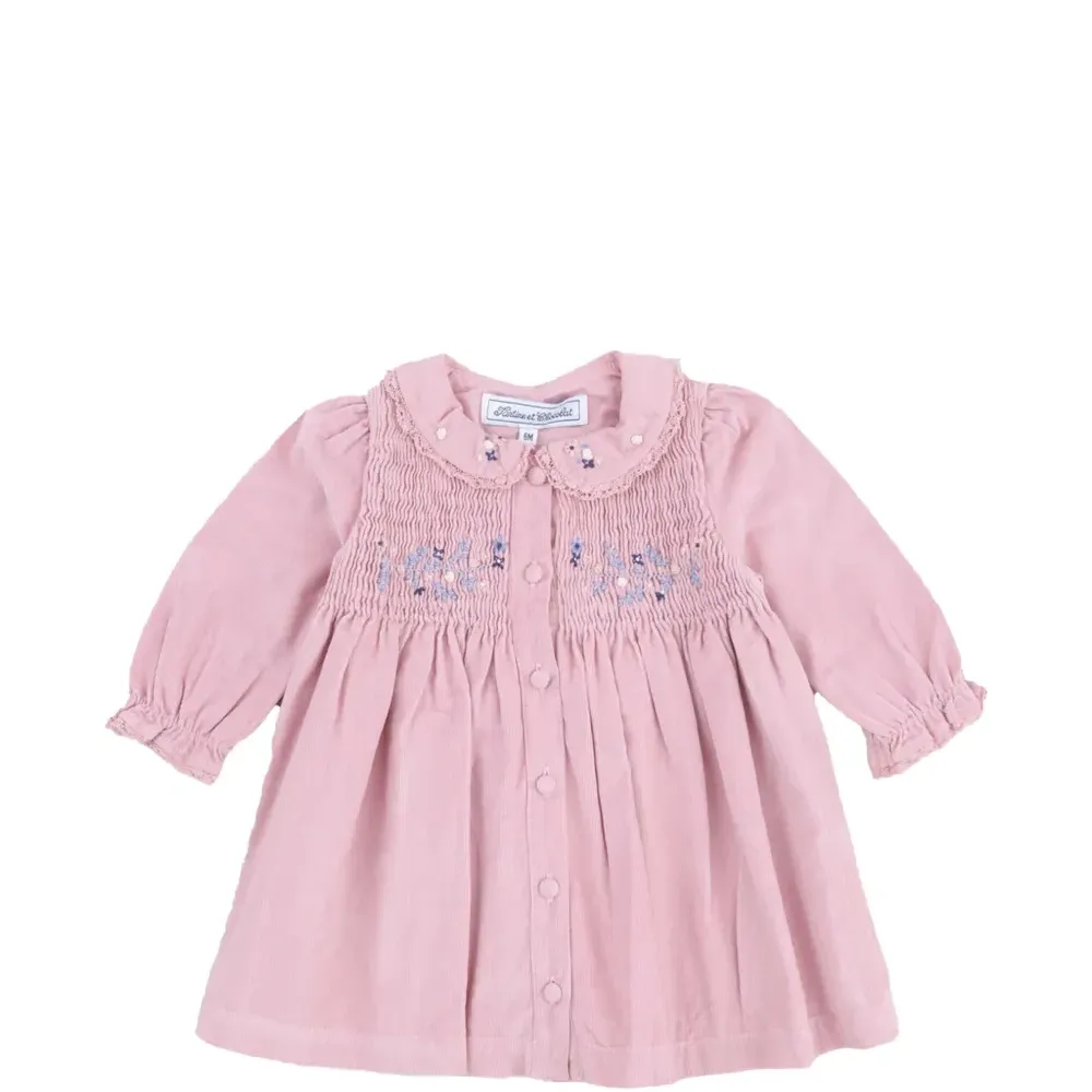 Вельветовое платье