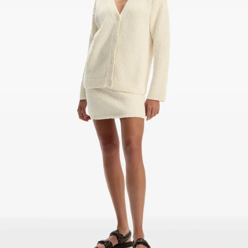 Вязаная юбка мини