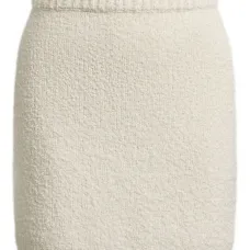 Вязаная юбка мини