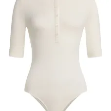 Боди с вырезом хенли