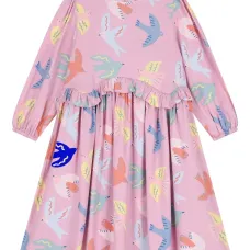 Платье с оборками