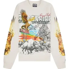 Толстовка с графичным принтом