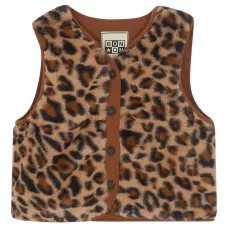 Жилет Megane с леопардовым принтом