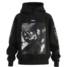 Худи с принтом из коллаборации с Jujutsu Kaisen
