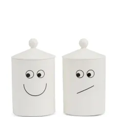 Набор контейнеров с узором (14 x 11 x 11 см)