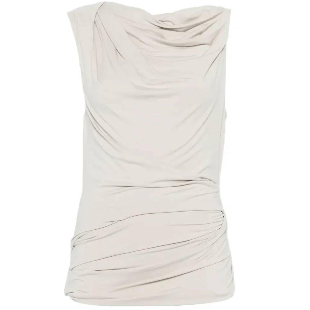 Драпированный топ со сборками