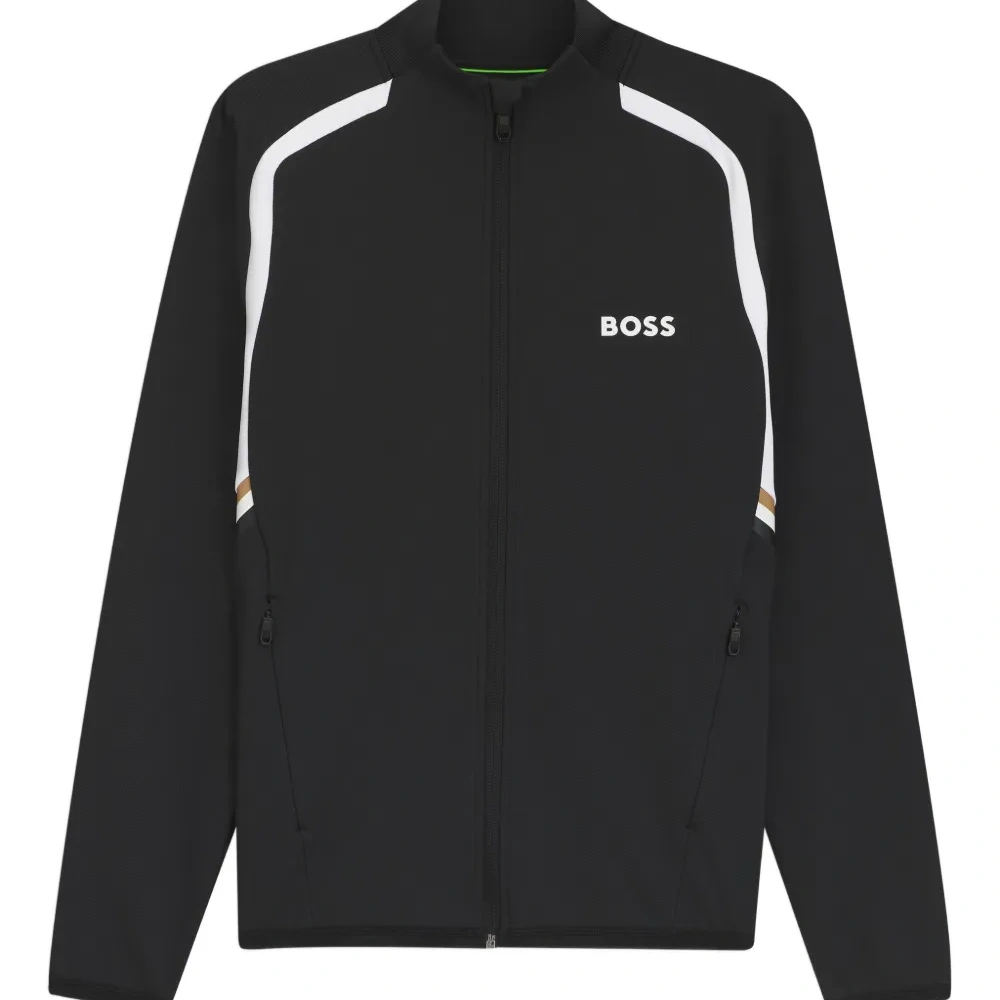 Полосатая толстовка на молнии