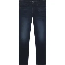 Джинсы с нашивкой-логотипом