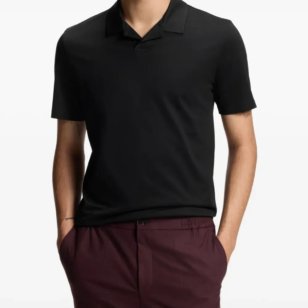 Однотонная рубашка поло