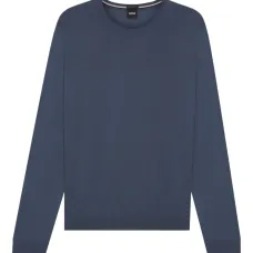 Пуловер с круглым вырезом