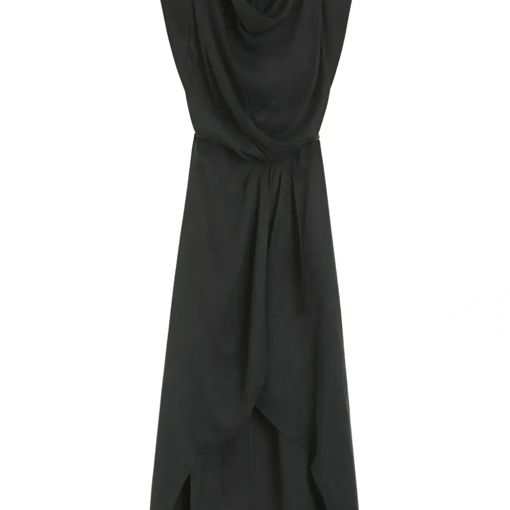 Платье миди с запахом