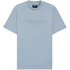 Футболка с вышитым логотипом из коллаборации с Aston Martin