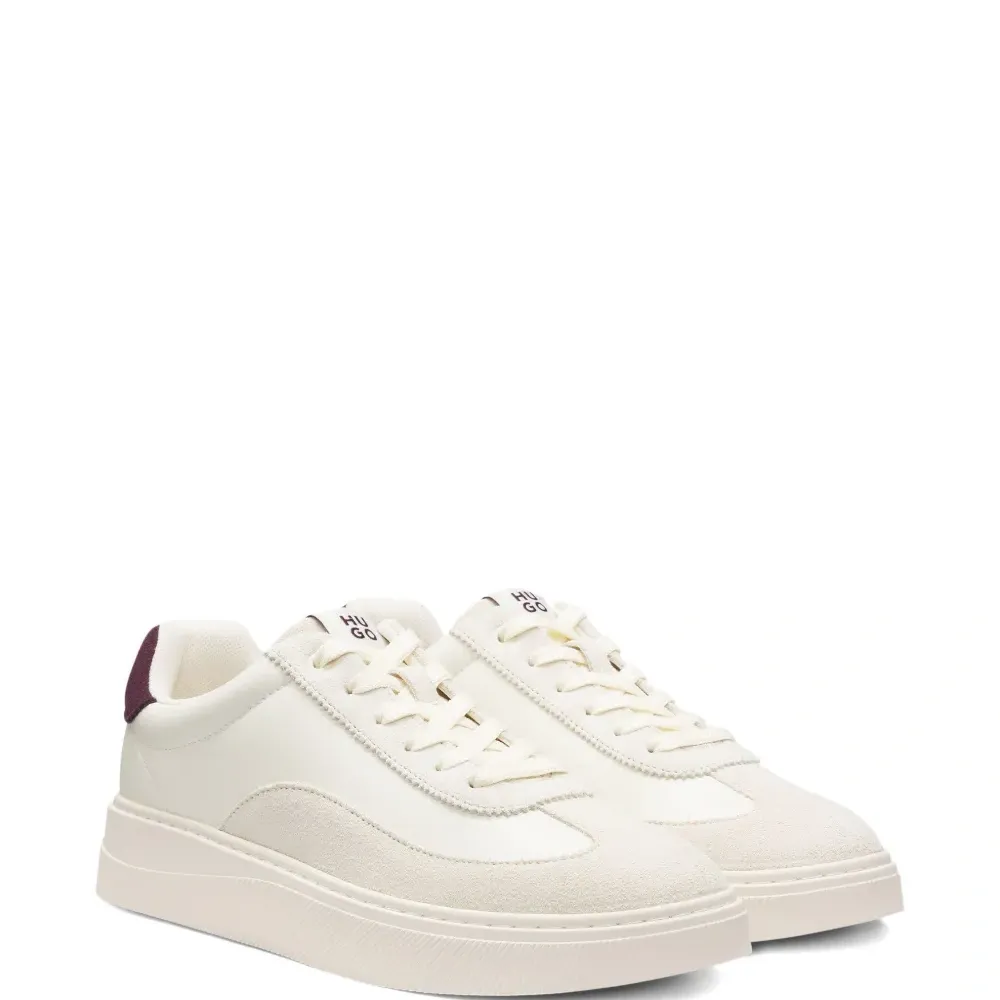 Кроссовки со вставками