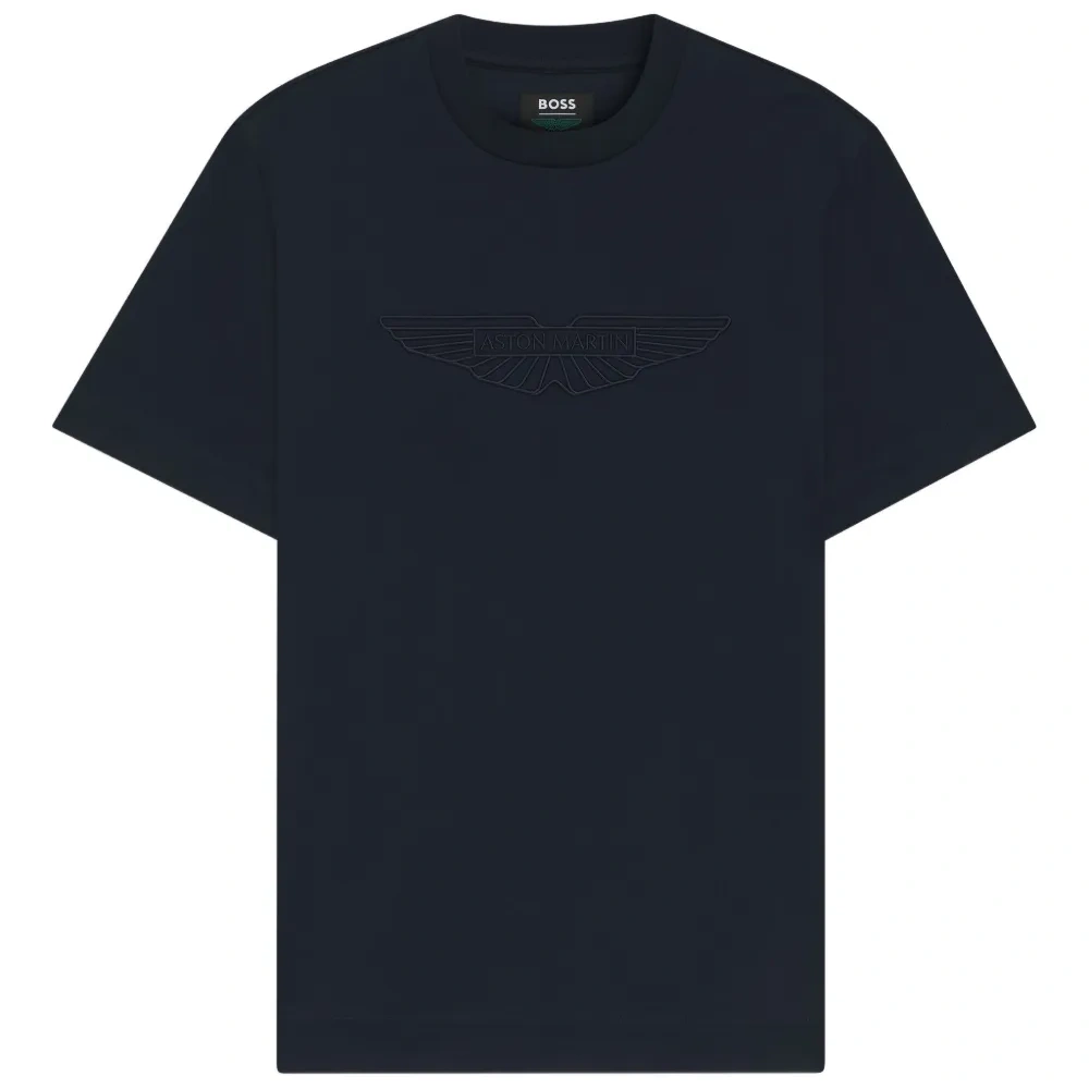 Футболка с логотипом из коллаборации с Aston Martin