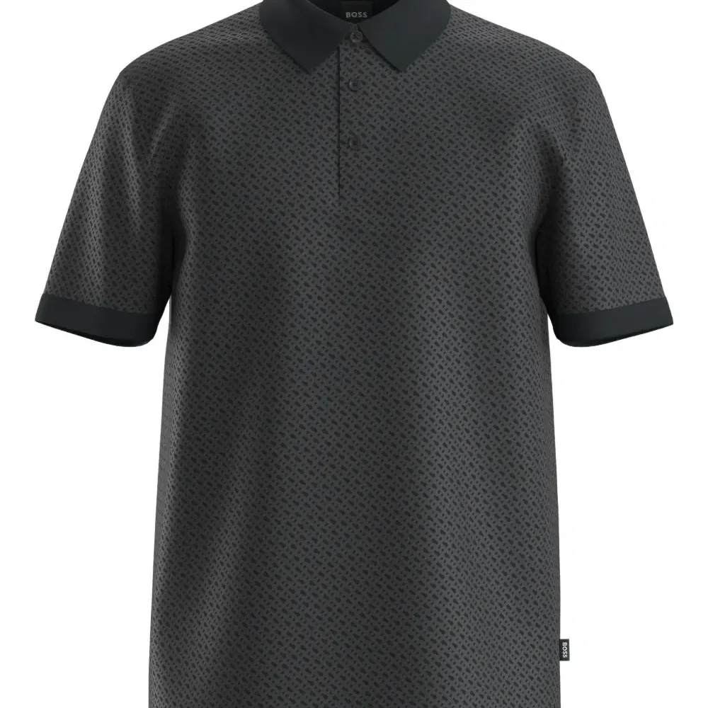 Рубашка поло с узором