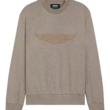 Пуловер с логотипом из коллаборации с ASTON MARTIN