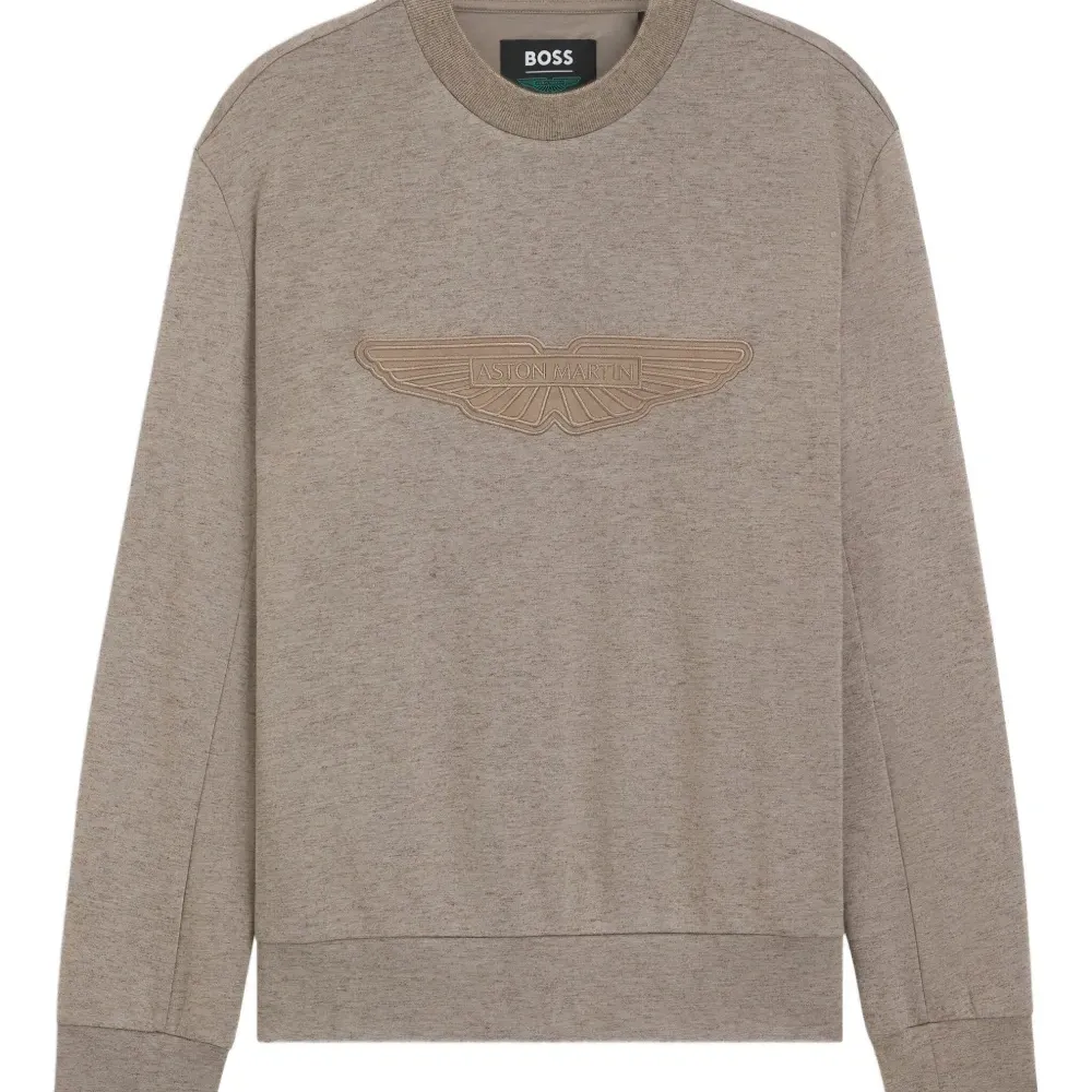 Пуловер с логотипом из коллаборации с ASTON MARTIN Пуловер с логотипом из коллаборации с ASTON MARTIN