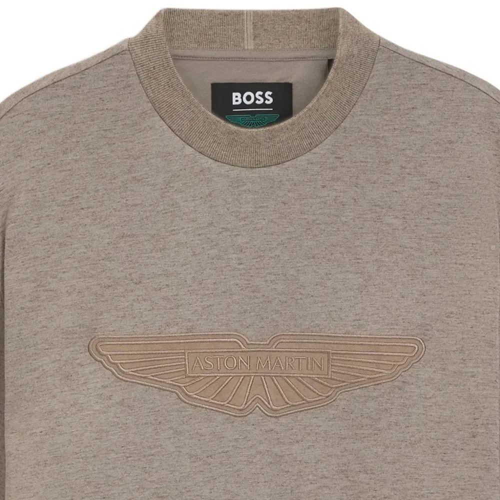 Пуловер с логотипом из коллаборации с ASTON MARTIN Пуловер с логотипом из коллаборации с ASTON MARTIN