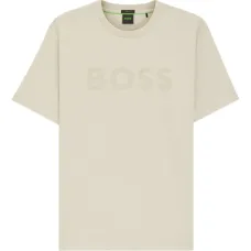 Футболка с тисненым логотипом