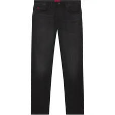 Джинсы из лоскутного денима