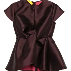 Топ с круглым вырезом