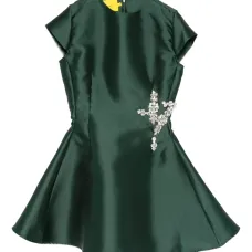 Декорированное платье мини