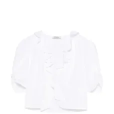 Блузка с оборками