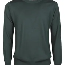 Свитер с круглым вырезом