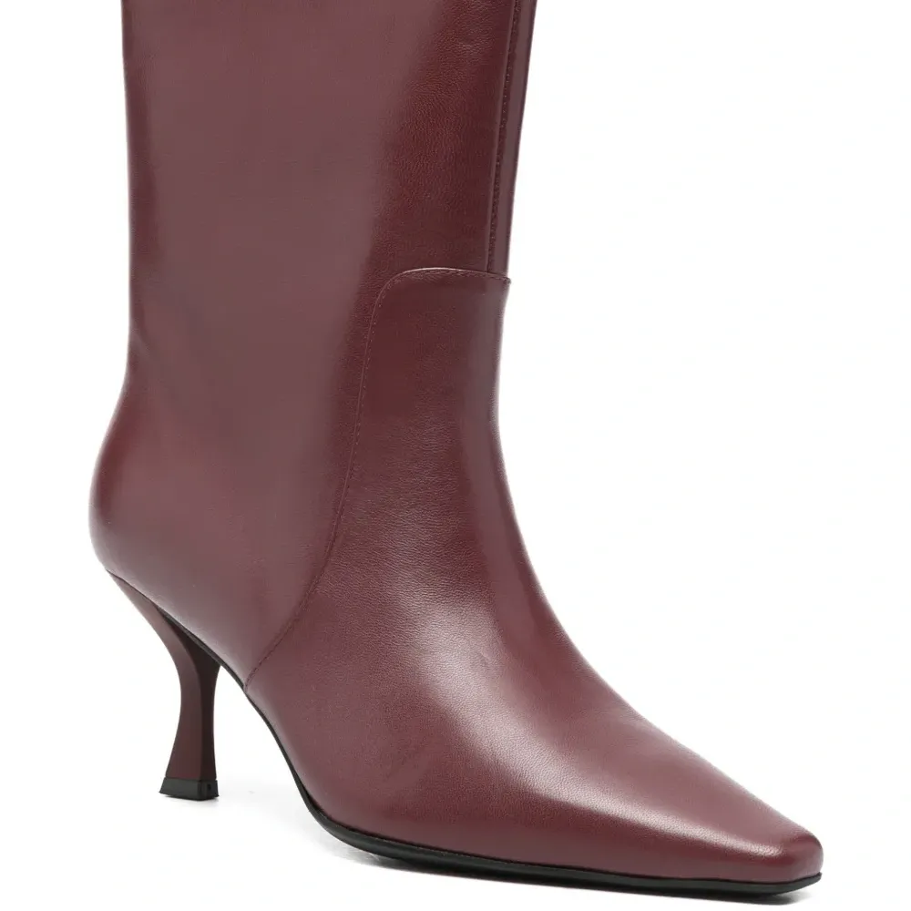 Ботильоны с заострённым носком и каблуком 65 мм