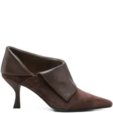 Ботильоны с зауженным носком и каблуком 70 мм