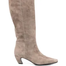 Сапоги с заострённым мысом и каблуком 55 мм