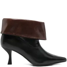 Ботильоны на каблуке 70 мм с заострённым носком