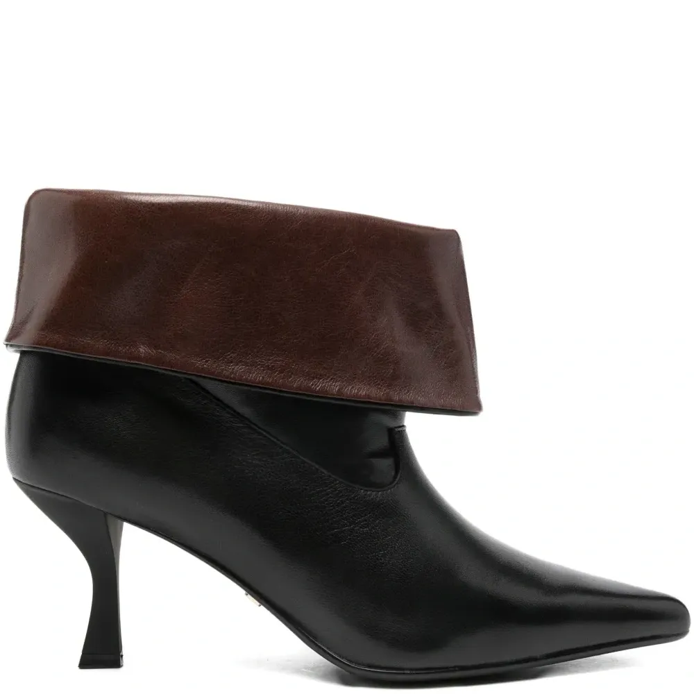 Ботильоны на каблуке 70 мм с заострённым носком Ботильоны на каблуке 70 мм с заострённым носком
