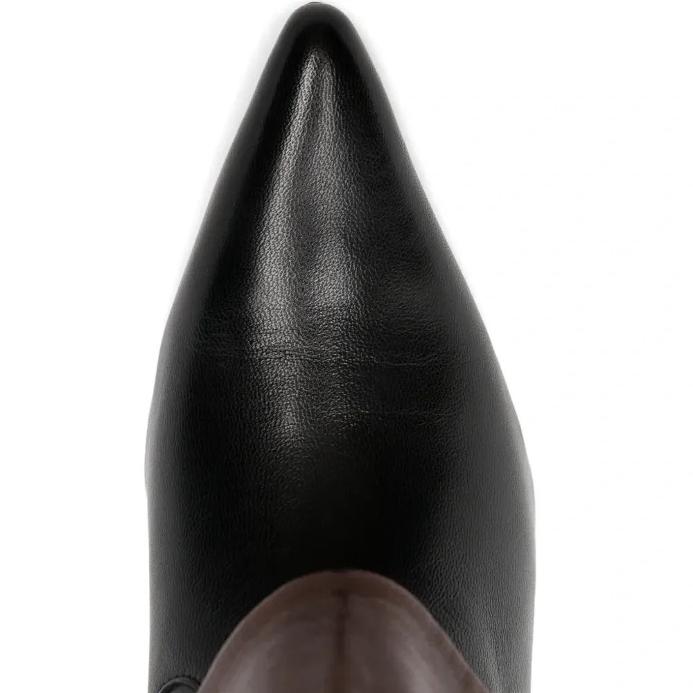 Ботильоны на каблуке 70 мм с заострённым носком Ботильоны на каблуке 70 мм с заострённым носком