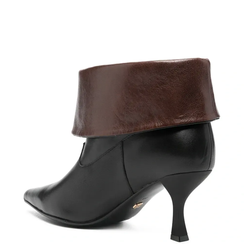 Ботильоны на каблуке 70 мм с заострённым носком Ботильоны на каблуке 70 мм с заострённым носком