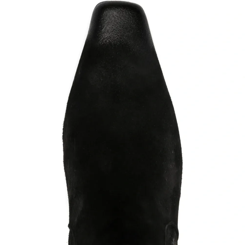 Ботинки с квадратным носком и каблуком 50 мм